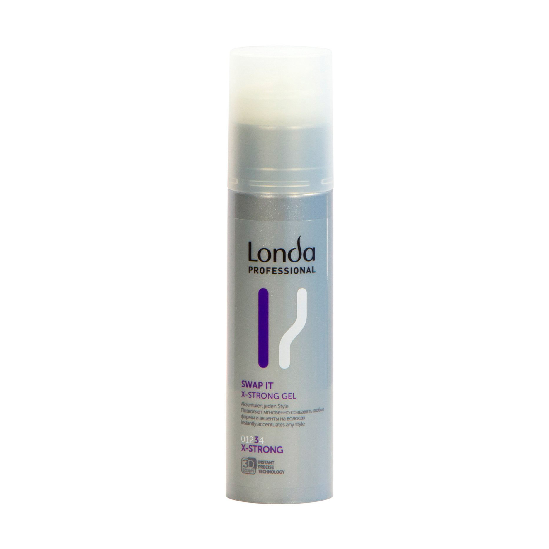 Гель для укладання волосся Londa Professional Swap It X-Strong Gel екстрасильної фіксації, 100 мл